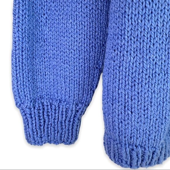 Hand KnitĀ š§¶ 100% CottonāFishermanās Fair IsleāSweater - Picture 4 of 8